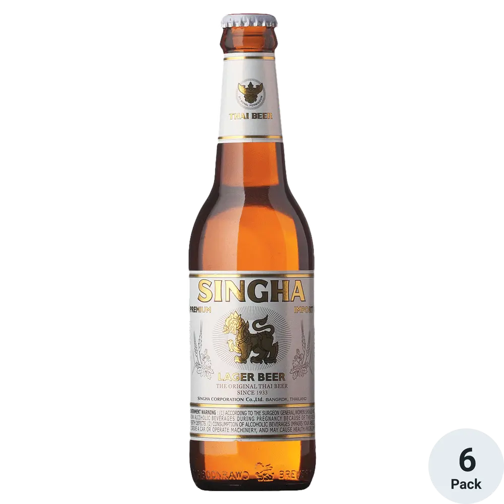 Singha (Thailand) 6pk-11oz Btls
