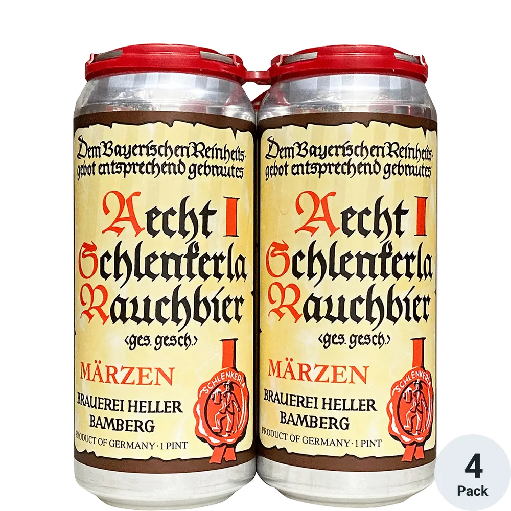 Aecht Schlenkerla Rauchbier Marzen 4pk-16oz Cans