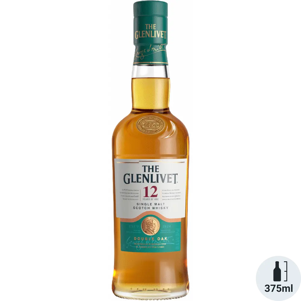 Glenlivet 12 Year Single Malt Scotch 375ml